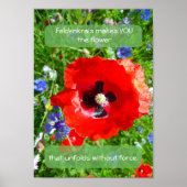 Fleurir avec la méthode Feldenkrais - affiche (Devant)
