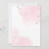 fleurir dans une autre carte d'invitation année (Dos)