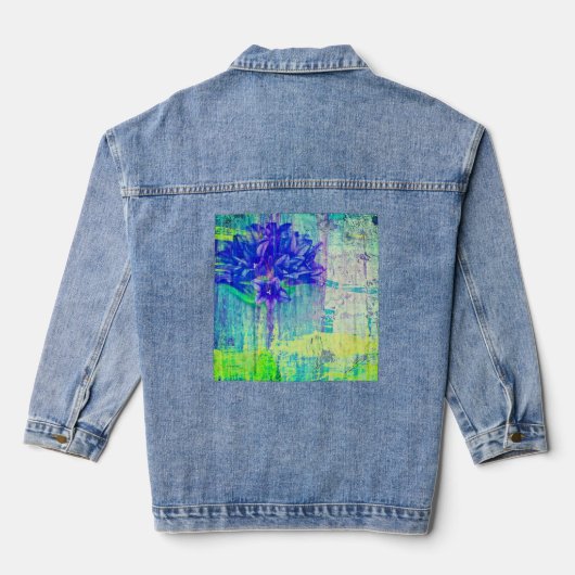 Fleurir en Bleu Violet (Verso)