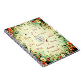 Fleuris bébé fleuris - Cahier floral (Côté Droit)