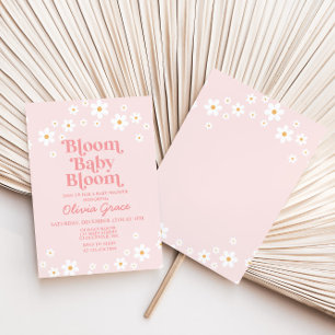 Fleurissez Bébé Fleurissez Invitation Baby Shower