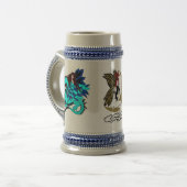 fleurissez la fée, copie féerique de dragon, tasse (Devant gauche)