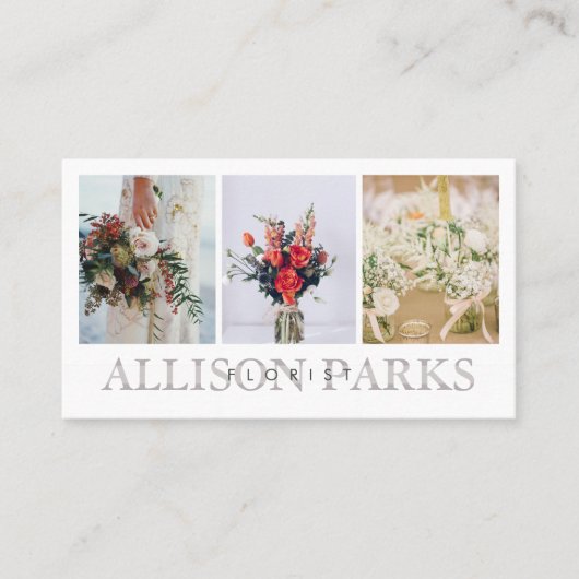 Fleuriste / Autre Carte de visite (Devant)