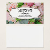 Fleuriste | Bouquet de fleurs Arrière - plan (Devant & derrière)