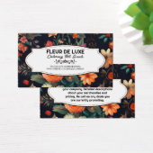 Fleuriste | Élégant Arrière - plan Fleurs (Bureau)