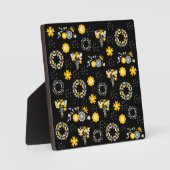 Fleuriste reconnaissant, plaque de table avec chev (Recto)