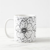 fleurit bébé fleurit Mug Pailleté Fleur Cadeau (Gauche)