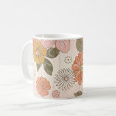 fleurit bébé fleurit Mug Pailleté Fleur Cadeau (Devant gauche)