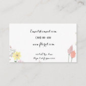 fleurit le carte de visite (Dos)