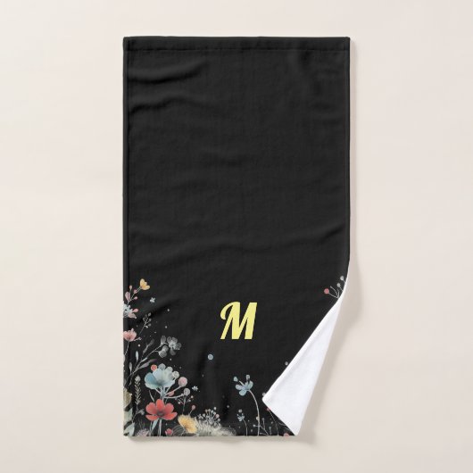 Fleuron de luxe : Monogramable (Serviette à main)
