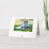 Fleuron et Damas Or Elégant Merci (Dos)