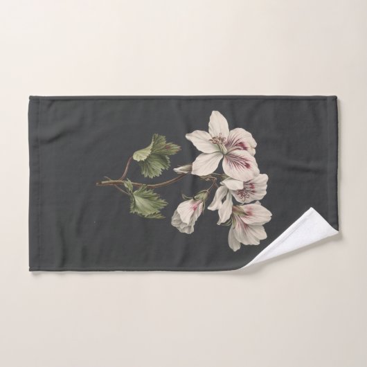 Fleurs (Serviette à main)