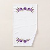Fleurs (Serviette à main)