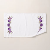 Fleurs (Serviette à main)