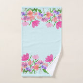 FLEURS (Serviette à main)