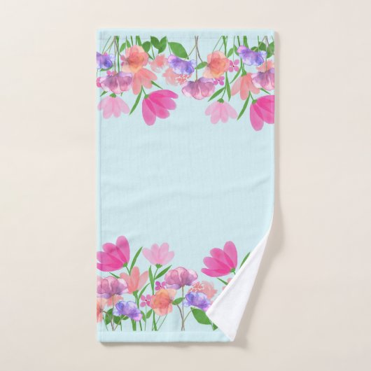 FLEURS (Serviette à main)