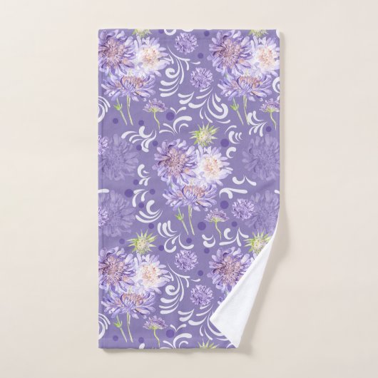 fleurs (Serviette à main)