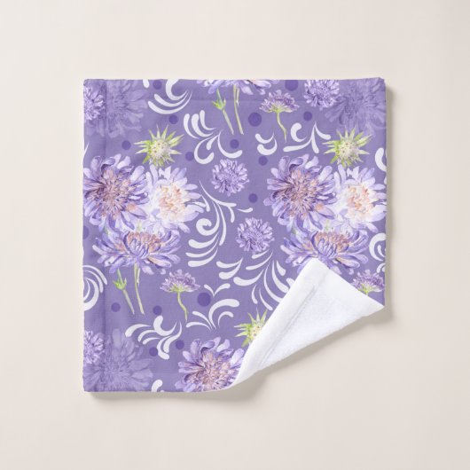 fleurs (Gant de toilette)