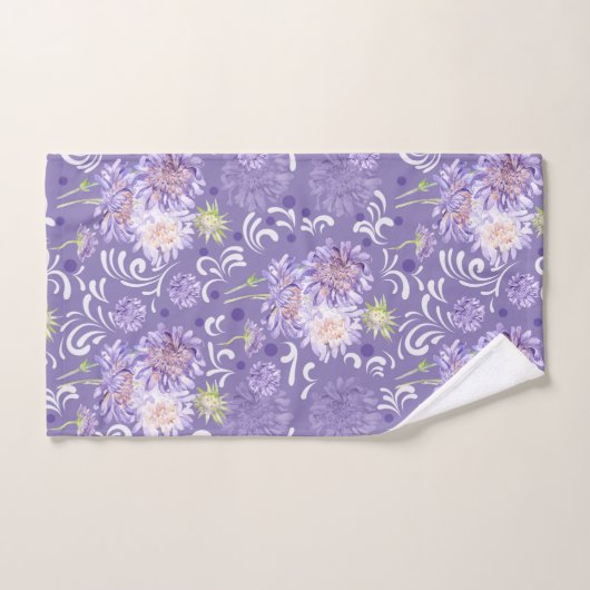 fleurs (Serviette à main)