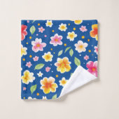 Fleurs (Gant de toilette)