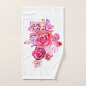 Fleurs- (Serviette à main)