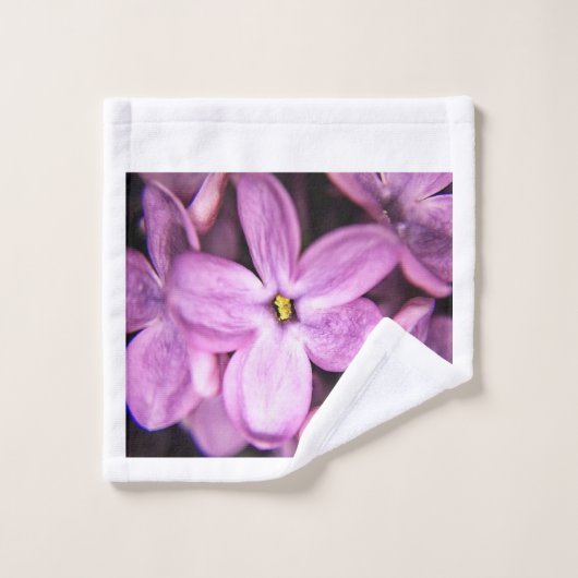 Fleurs (Gant de toilette)
