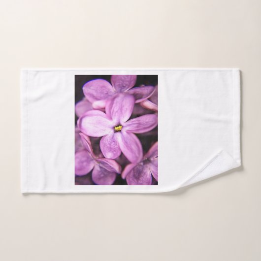 Fleurs (Serviette à main)