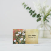 FLEURS 102 - Carte de visite (Debout devant)