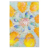 Fleurs 2026 Calendrier vertical (Protection)
