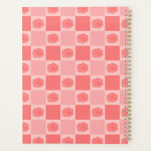 Fleurs à carreaux roses (Dos)