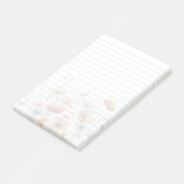Fleurs à l'aquarelle Post-it® Notes 3M (Incliné)