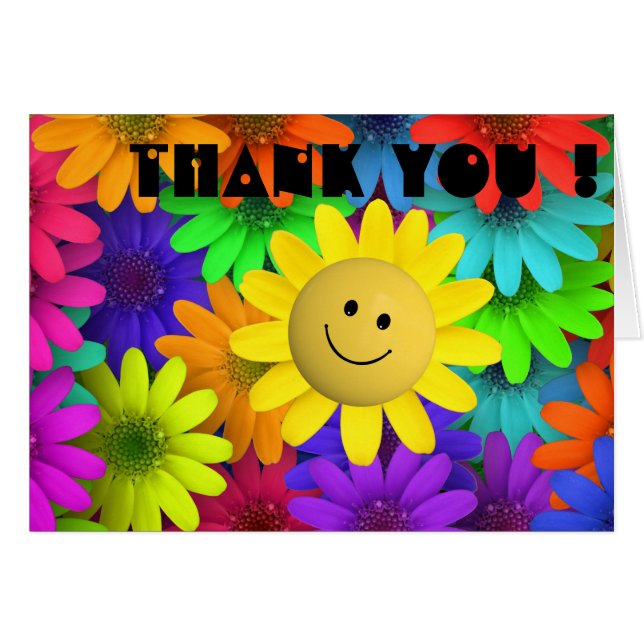 Fleurs à visage joyeux (Devant Horizontal)