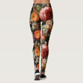 Fleurs abondantes Leggings (Dos)