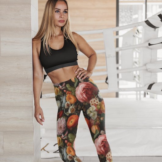 Fleurs abondantes Leggings
