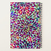 Fleurs Abstraites Motif transparent (Dos)