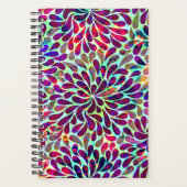 Fleurs Abstraites Motif transparent (Devant)