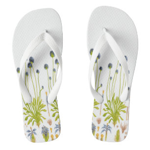 Fleurs Abstraites tongs femmes