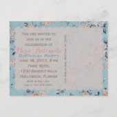 Fleurs Adorables - Carte Postale / RSVP / Cartes d (Dos)