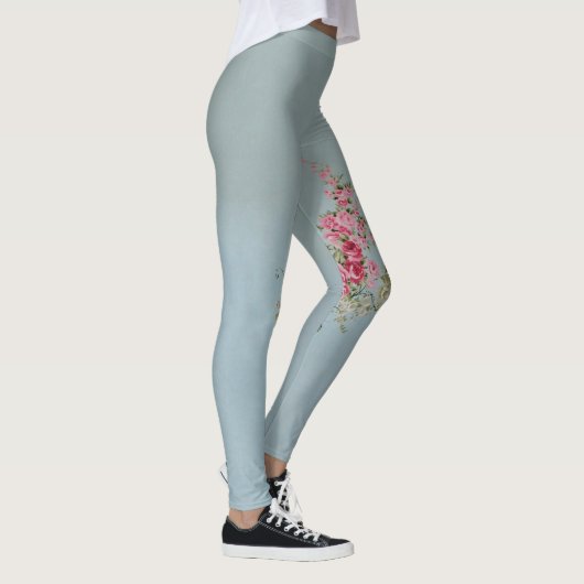 Fleurs allurantes - Leggings (Droite)