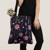 Fleurs Andi Folk Sac fourre-tout de conception per (De près)