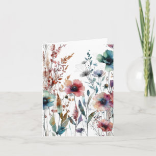 Fleurs Aquarelle Encre Alcool Vierges