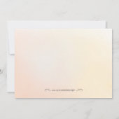 Fleurs Aquarelle Invitation d'anniversaire (Dos)