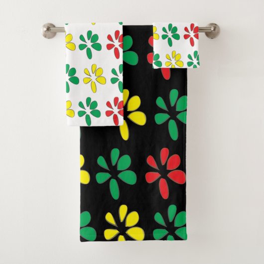 Fleurs Aquarelles colorées Fleurs (En situation)