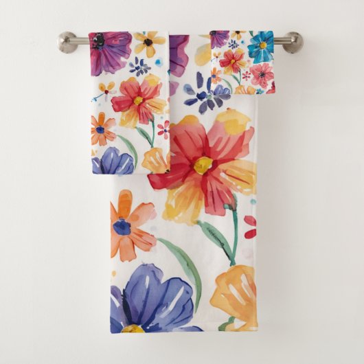 Fleurs aquarelles mignonnes (En situation)