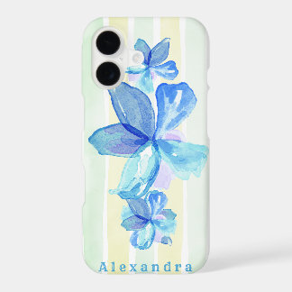 Fleurs aquarelles personnalisées