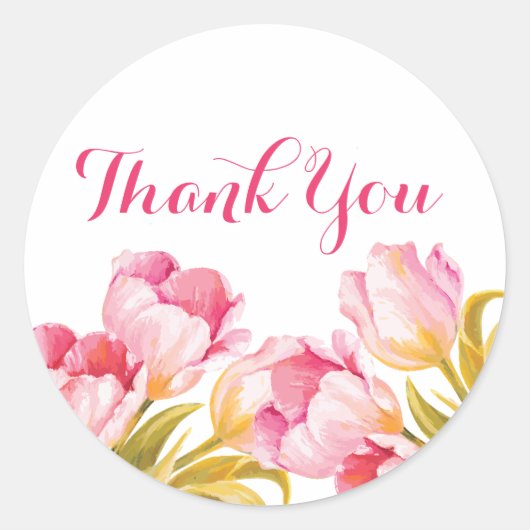 Fleurs aquarelles - Stickers Mariage (Devant)