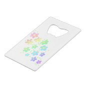 Fleurs arc-en-ciel Pastel Whimsical (Dos Angle)