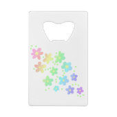 Fleurs arc-en-ciel Pastel Whimsical (Dos)