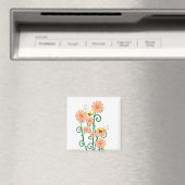 Fleurs avec aimant d'abeilles (In Situ (Lave-vaisselle))