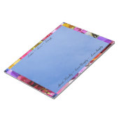 Fleurs avec Bloc-notes de devis (Incliné)